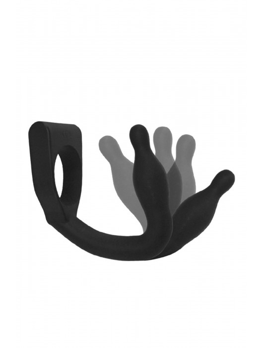 Эрекционное кольцо с вибровтулкой Discovery - MALESATION - в Комсомольске-на-Амуре купить с доставкой