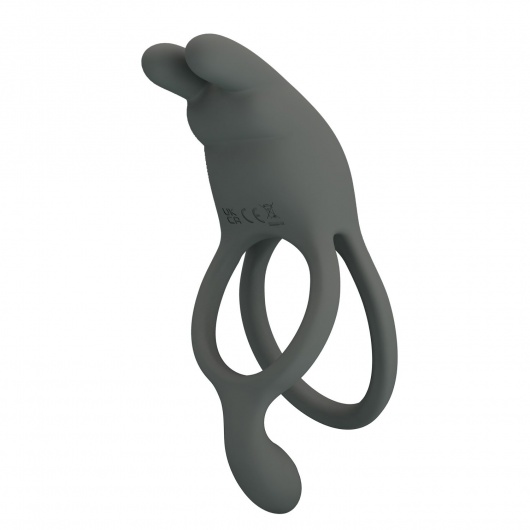 Серое эрекционное виброкольцо Dwayne - Baile - в Комсомольске-на-Амуре купить с доставкой