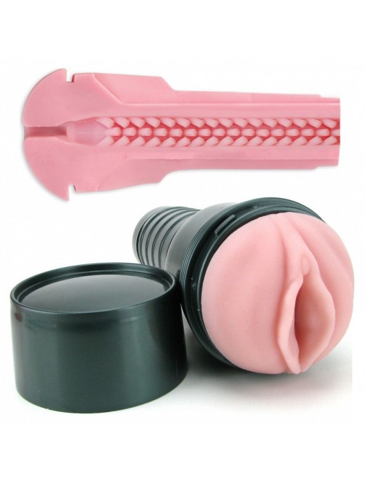 Мастурбатор-вагина Fleshlight - Vibro Pink Lady Touch с вибрацией - Fleshlight - в Комсомольске-на-Амуре купить с доставкой
