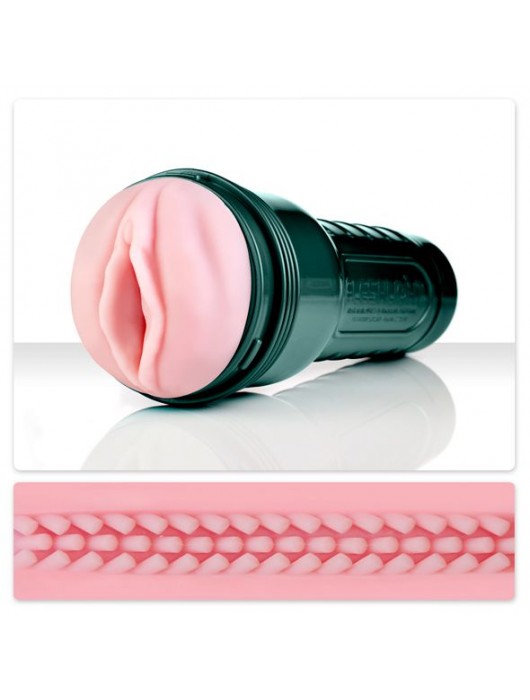 Мастурбатор-вагина Fleshlight - Vibro Pink Lady Touch с вибрацией - Fleshlight - в Комсомольске-на-Амуре купить с доставкой