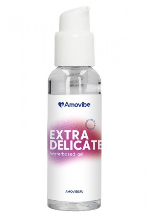 Гель на водной основе Amovibe Extra Delicate - 100 мл. - Amovibe - купить с доставкой в Комсомольске-на-Амуре