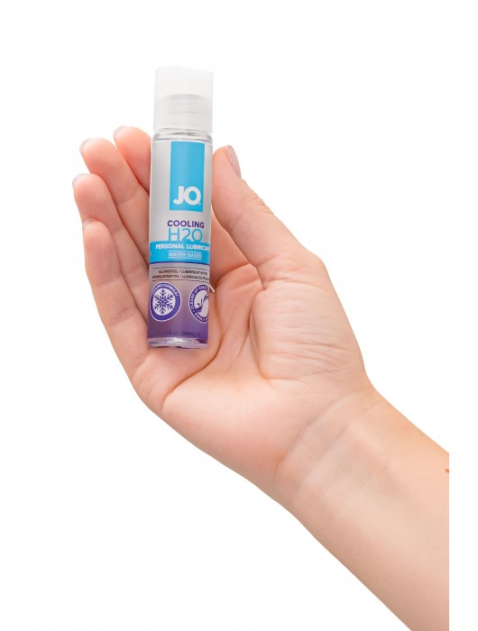 Охлаждающий лубрикант на водной основе JO H2O COOLING - 30 мл. - System JO - купить с доставкой в Комсомольске-на-Амуре