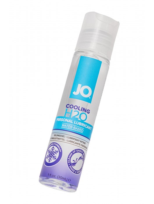 Охлаждающий лубрикант на водной основе JO H2O COOLING - 30 мл. - System JO - купить с доставкой в Комсомольске-на-Амуре