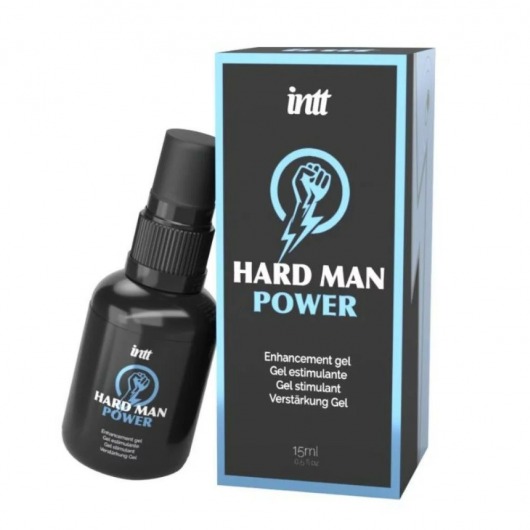 Стимулирующий гель для мужчин Hard Man Power - 15 мл. - INTT - купить с доставкой в Комсомольске-на-Амуре