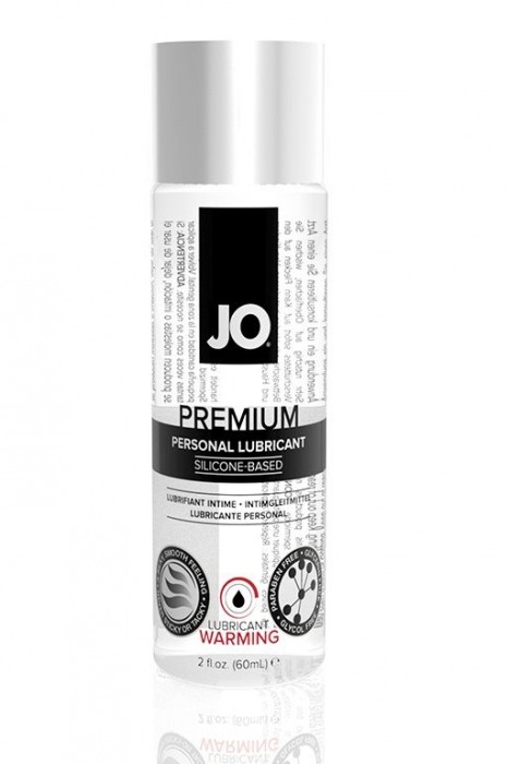 Возбуждающий лубрикант на силиконовой основе JO Personal Premium Lubricant  Warming - 60 мл. - System JO - купить с доставкой в Комсомольске-на-Амуре