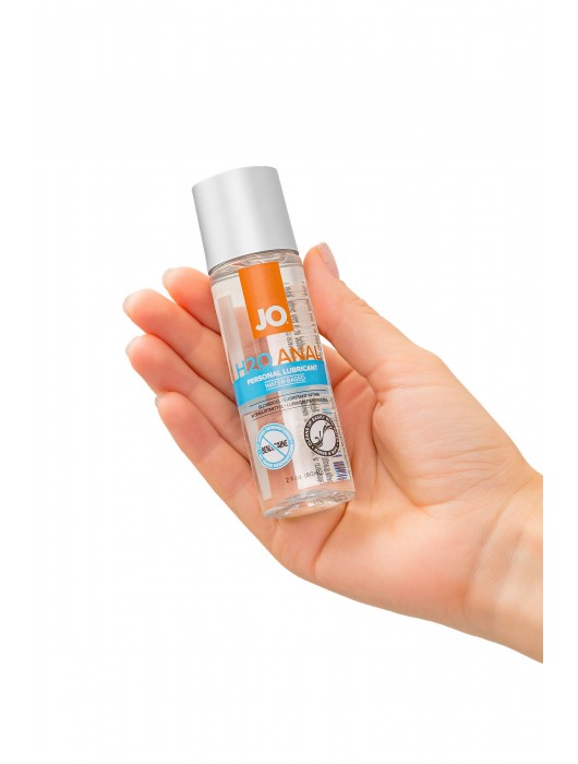 Анальный лубрикант на водной основе JO Anal H2O - 60 мл. - System JO - купить с доставкой в Комсомольске-на-Амуре