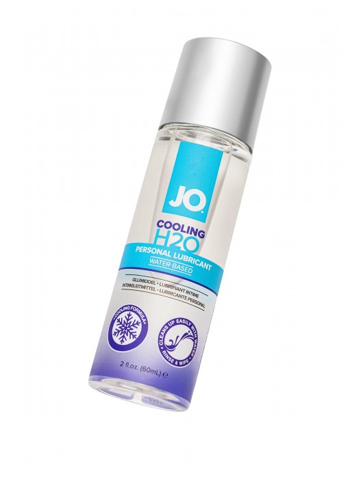 Охлаждающий лубрикант на водной основе JO Personal Lubricant H2O COOLING - 60 мл. - System JO - купить с доставкой в Комсомольске-на-Амуре