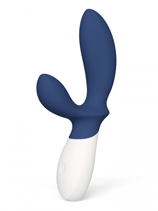 Синий вибромассажер простаты Lelo Loki Wave 2 - 19,6 см. - Lelo - в Комсомольске-на-Амуре купить с доставкой