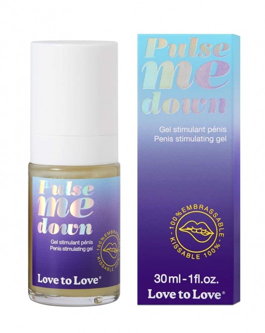 Стимулирующий гель для пениса Pulse Me Down - 30 мл. - Love to Love - купить с доставкой в Комсомольске-на-Амуре