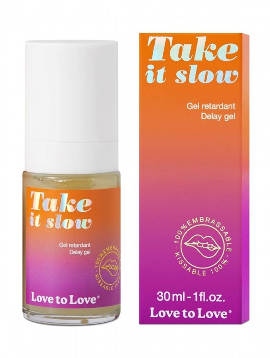 Пролонгирующий гель для мужчин Take It Slow - 30 мл. - Love to Love - купить с доставкой в Комсомольске-на-Амуре