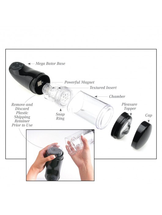 Перезаряжаемый мастурбатор-вагина с держателем для мобильных устройств Extreme Toyz Me - Pipedream - в Комсомольске-на-Амуре купить с доставкой