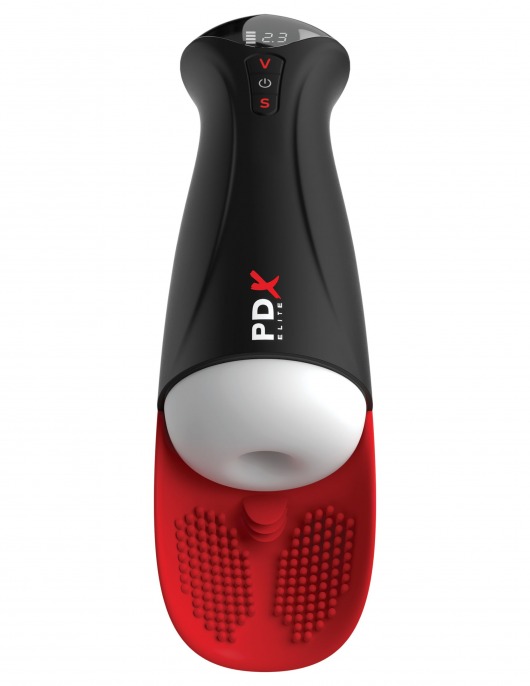 Мастурбатор в колбе с вибрацией Fuck-O-Matic Pro XL - Pipedream - в Комсомольске-на-Амуре купить с доставкой