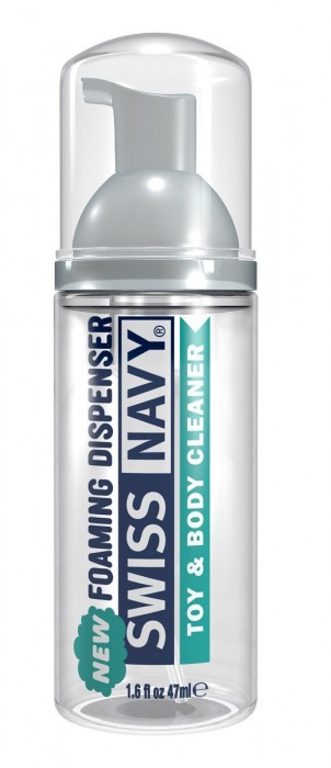 Очищающая пенка для игрушек и тела Toy   Body Cleaner Foamer - 47 мл. - Swiss navy - купить с доставкой в Комсомольске-на-Амуре