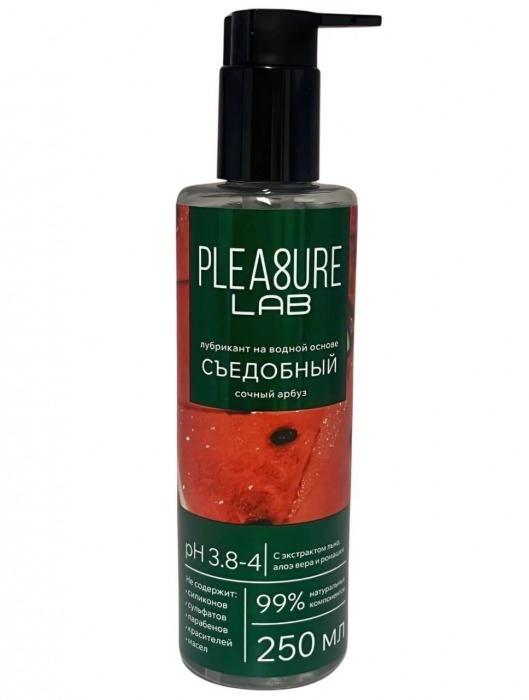 Лубрикант на водной основе Pleasure Lab с ароматом арбуза - 250 мл. - Pleasure Lab - купить с доставкой в Комсомольске-на-Амуре