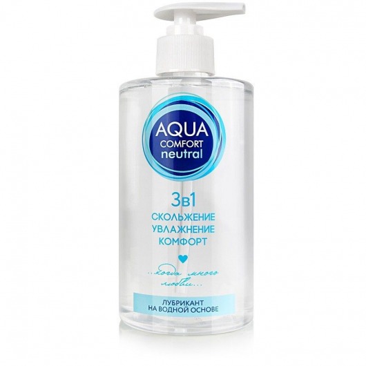Лубрикант на водной основе Aqua Comfort Neutral - 440 гр. - Биоритм - купить с доставкой в Комсомольске-на-Амуре