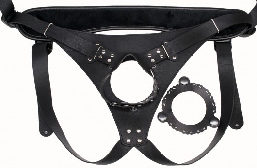 Пояс Hard Brutal для больших насадок - LOVETOY (А-Полимер) купить в Комсомольске-на-Амуре с доставкой в Orgasmix.ru Пояс Hard Brutal для больших насадок - LOVETOY (А-Полимер) - купить с доставкой в Комсомольске-на-Амуре