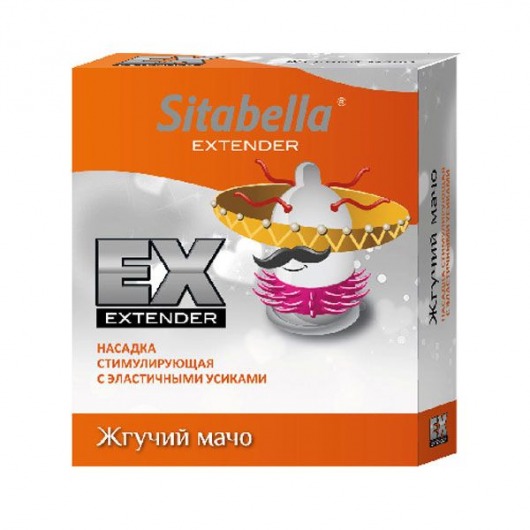 Стимулирующая насадка Sitabella Extender  Жгучий мачо - Sitabella - купить с доставкой в Комсомольске-на-Амуре