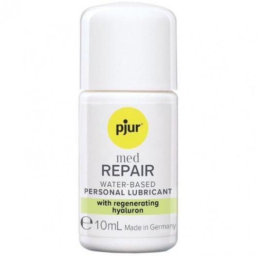 Смазка на водной основе pjur Med Repair с гиалуроном - 10 мл. - Pjur - купить с доставкой в Комсомольске-на-Амуре Смазка на водной основе pjur Med Repair с гиалуроном - 10 мл. - Pjur - купить с доставкой в Комсомольске-на-Амуре
