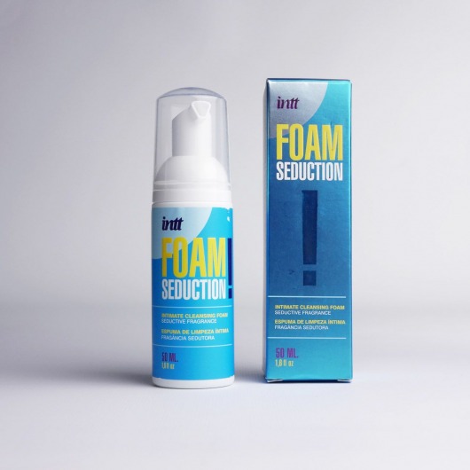 Очищающая пенка для тела Foam Seduction - 50 мл. - INTT - купить с доставкой в Комсомольске-на-Амуре