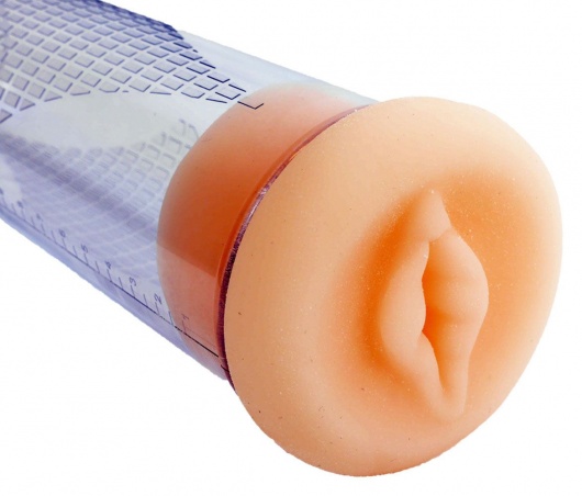 Телесный уплотнитель для вакуумной помпы в виде вагины - Boys of Toys - в Комсомольске-на-Амуре купить с доставкой