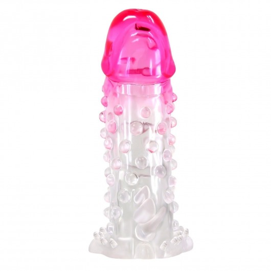 Прозрачно-розовая насадка на пенис Wilford - 13,5 см. - Baile - в Комсомольске-на-Амуре купить с доставкой Прозрачно-розовая насадка на пенис Wilford - 13,5 см. - Baile - в Комсомольске-на-Амуре купить с доставкой