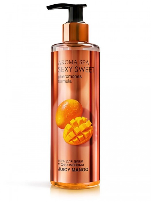 Гель для душа с феромонами и ароматом манго Juicy Mango - 200 мл. -  - Магазин феромонов в Комсомольске-на-Амуре