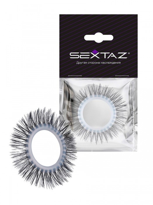 Круглое эрекционное кольцо с длинными «ресничками» - Sextaz - в Комсомольске-на-Амуре купить с доставкой