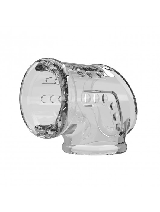 Прозрачная насадка на пенис и мошонку - Baile - в Комсомольске-на-Амуре купить с доставкой