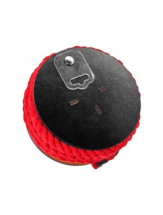 Красная веревка для шибари на катушке - 5 м. - Pecado - купить с доставкой в Комсомольске-на-Амуре