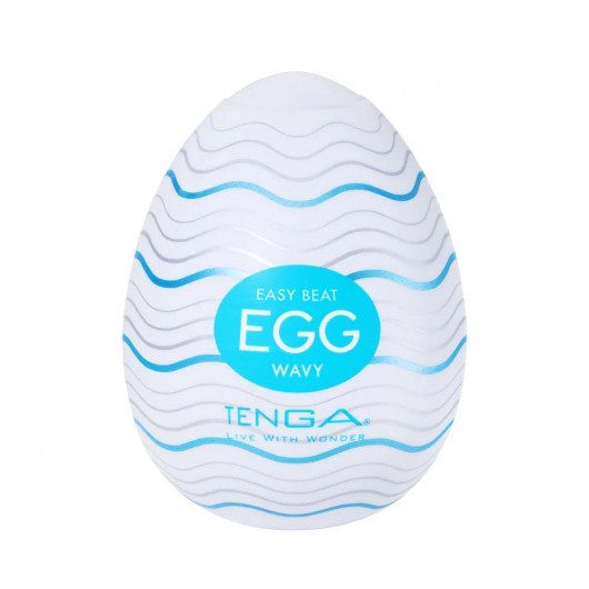 Мастурбатор-яйцо Tenga Egg Wavy - Tenga - в Комсомольске-на-Амуре купить с доставкой