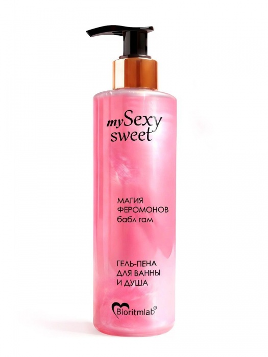 Гель-пена для ванны и душа Sexy Sweet с феромонами и ароматом бабл-гам - 200 мл. -  - Магазин феромонов в Комсомольске-на-Амуре