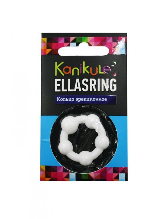 Цветное эрекционное кольцо с шариками Ellasring - Sitabella - в Комсомольске-на-Амуре купить с доставкой