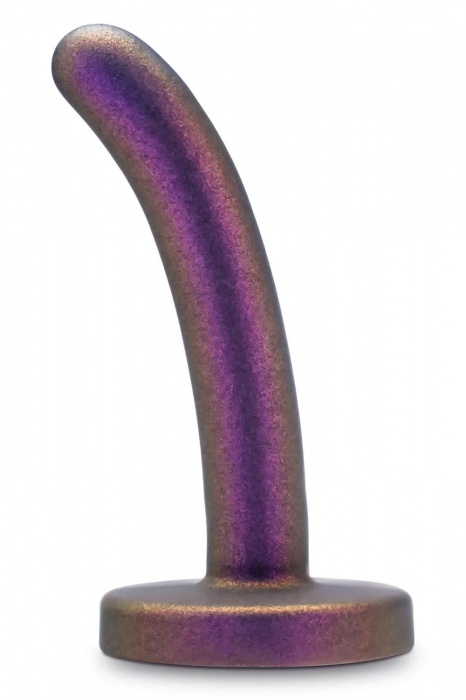 Фиолетовая насадка с гладкой поверхностью Surrender 4.75 Inch Beginner Pegging Dildo - 12 см. - Blush Novelties - купить с доставкой в Комсомольске-на-Амуре