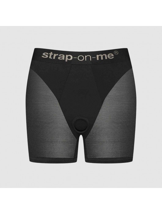 Трусики-шорты для фиксации насадок Strap-on-me Harness Lingerie Halo - size S - Strap-on-me - купить с доставкой в Комсомольске-на-Амуре