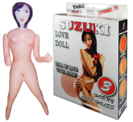 Надувная секс-кукла Suzuki - Boys of Toys - в Комсомольске-на-Амуре купить с доставкой