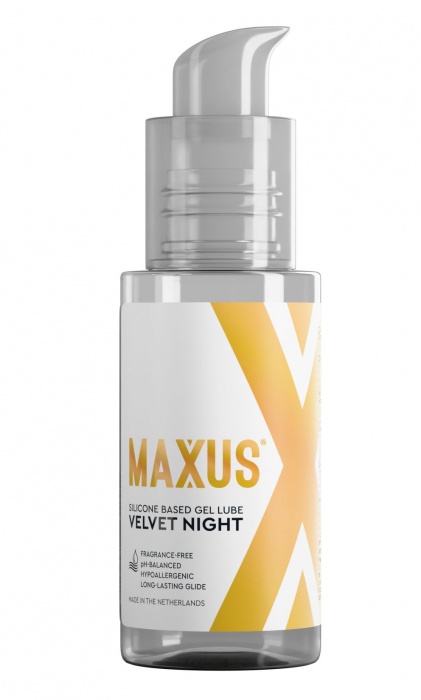 Лубрикант на силиконовой основе MAXUS Velvet Night - 50 мл. - Maxus - купить с доставкой в Комсомольске-на-Амуре