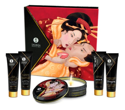 Подарочный набор GEISHA - Shunga - купить с доставкой в Комсомольске-на-Амуре