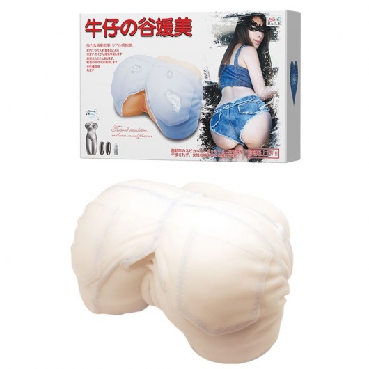 Мастурбатор-попка с двойной вибрацией и двумя входами - Baile - в Комсомольске-на-Амуре купить с доставкой