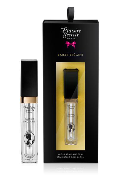 Стимулирующий блеск для губ Baiser Brulant Gloss Plaisirs Secrets - 7 мл. - Plaisir Secret - купить с доставкой в Комсомольске-на-Амуре