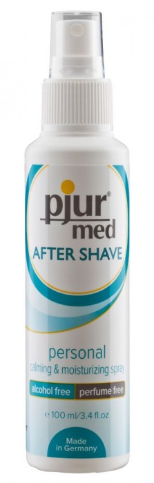 Лосьон после бритья pjur MED After Shave - 100 мл. - Pjur - купить с доставкой в Комсомольске-на-Амуре