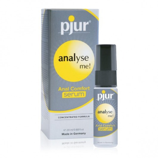 Анальный спрей pjur ANALYSE ME Serum - 20 мл. - Pjur - купить с доставкой в Комсомольске-на-Амуре