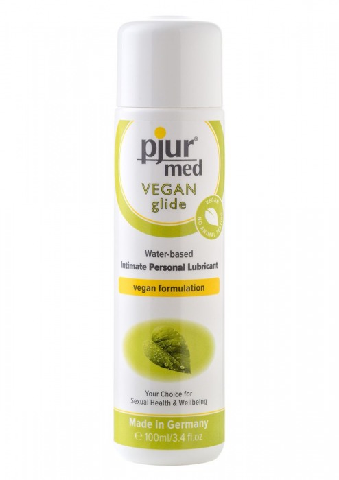 Натуральный лубрикант pjur MED Vegan Gilde - 100 мл. - Pjur - купить с доставкой в Комсомольске-на-Амуре