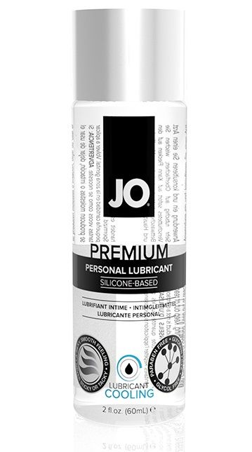 Охлаждающий лубрикант на силиконовой основе JO Personal Premium Lubricant Cooling - 60 мл. - System JO - купить с доставкой в Комсомольске-на-Амуре