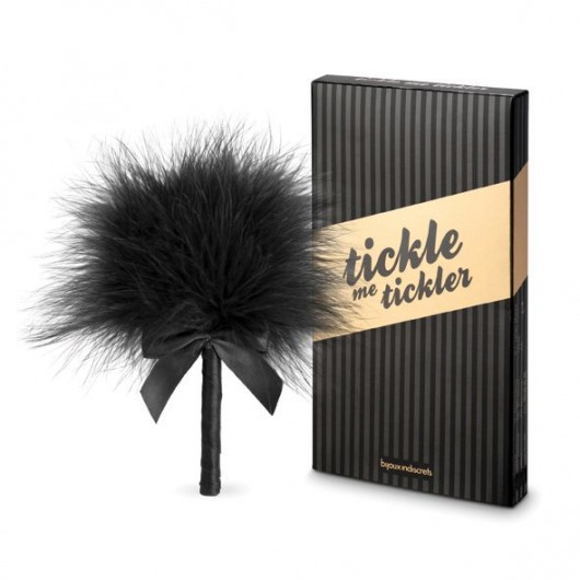 Пуховка для эротических игр Tickle Me Tickler - Bijoux Indiscrets - купить с доставкой в Комсомольске-на-Амуре