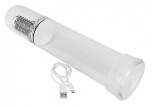 Белая автоматическая вакуумная помпа Mister Boner - Orion - в Комсомольске-на-Амуре купить с доставкой