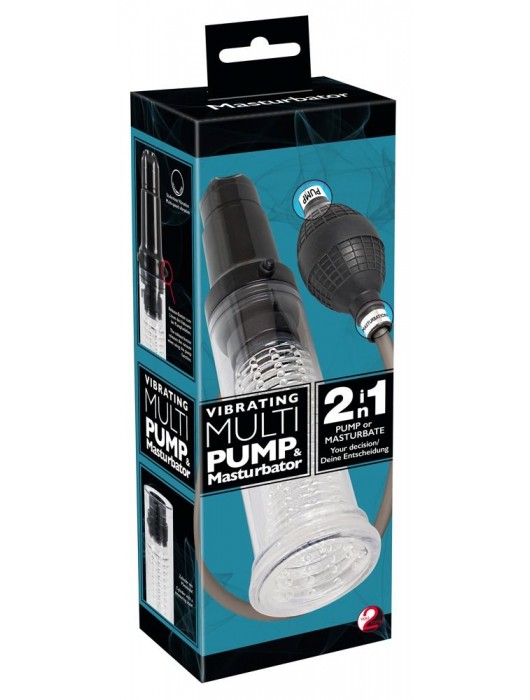 Вакуумная помпа-мастурбатор Vibrating Multi Pump   Masturbator - Orion - в Комсомольске-на-Амуре купить с доставкой