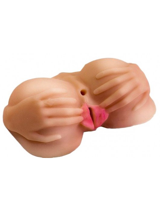 Вагина с виброяйцом на выносным пульте управления вибрацией - LOVETOY (А-Полимер) - в Комсомольске-на-Амуре купить с доставкой