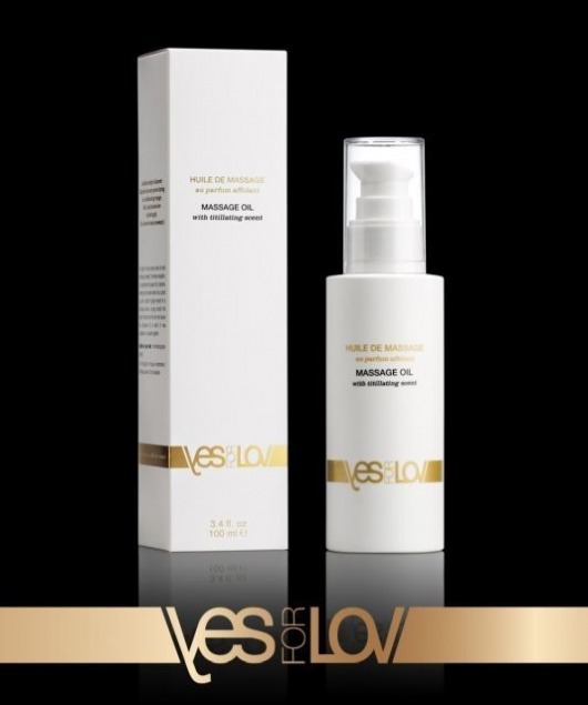 Массажное масло TITILLATING MASSAGE OIL - 100 мл. - YESforLOV - купить с доставкой в Комсомольске-на-Амуре