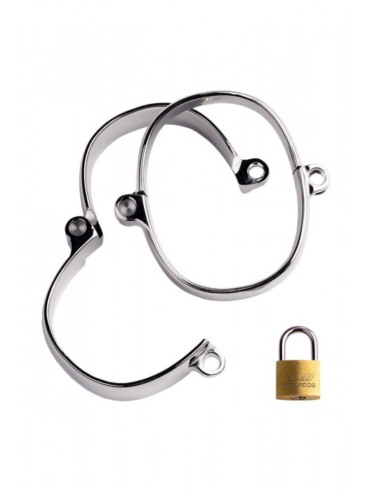 Металлические наручники на замке - ToyFa - купить с доставкой в Комсомольске-на-Амуре