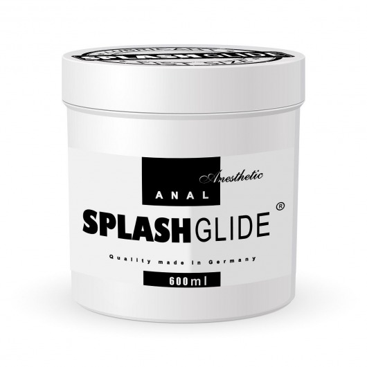 Анальный гель на водной основе SPLASHGLIDE ANAL ANESTHETIC FIST SIZE - 600 мл. - Splashglide - купить с доставкой в Комсомольске-на-Амуре